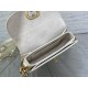 Small 30 Montaigne Avenue Bag Box Calfskin Ivory High