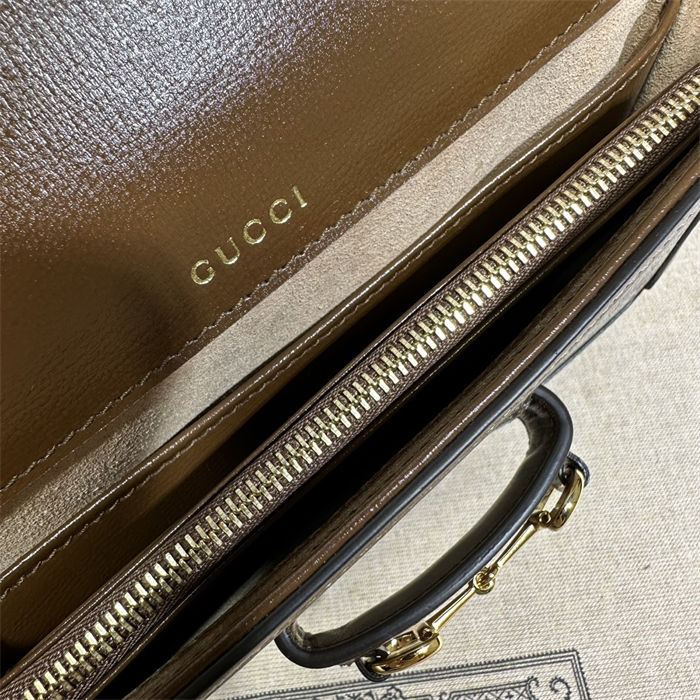 GUCCI HORSEBIT 1955 MINI BAG 752002 GG Supreme canvas High