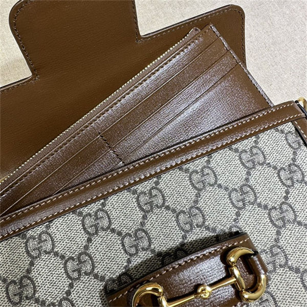 GUCCI HORSEBIT 1955 MINI BAG 752002 GG Supreme canvas High