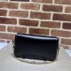 GUCCI HORSEBIT 1955 MINI BAG 752002 Leather Black High