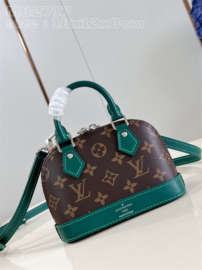 Louis Vuitton Nano Alma Monogram Canvas M82717 Green High