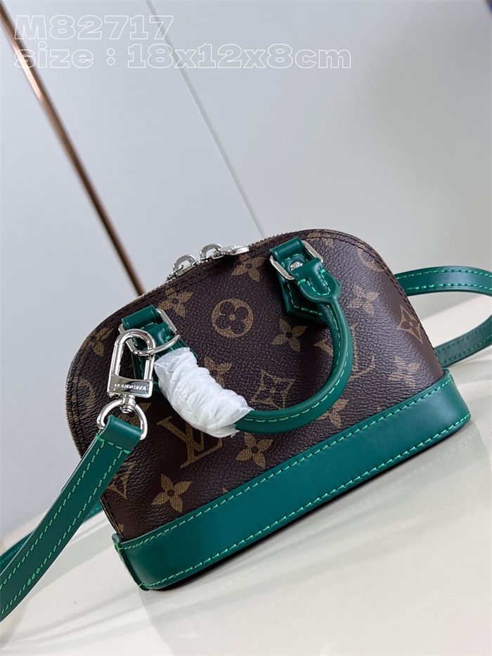 Louis Vuitton Nano Alma Monogram Canvas M82717 Green High