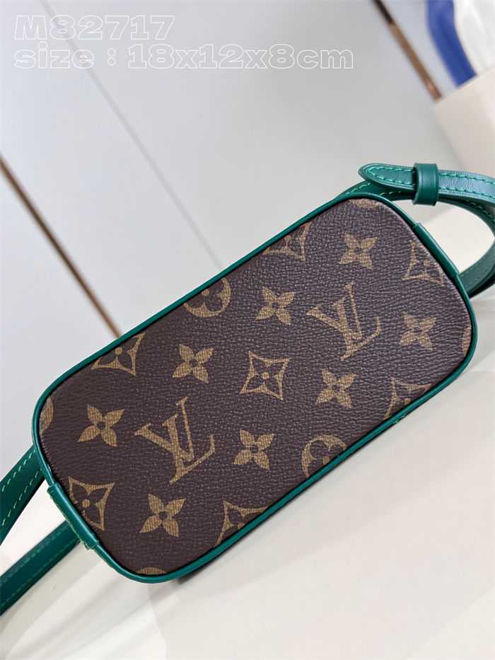 Louis Vuitton Nano Alma Monogram Canvas M82717 Green High