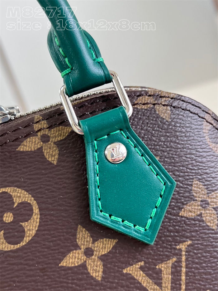 Louis Vuitton Nano Alma Monogram Canvas M82717 Green High