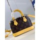 Louis Vuitton Nano Alma Monogram Canvas M82717 Yellow High