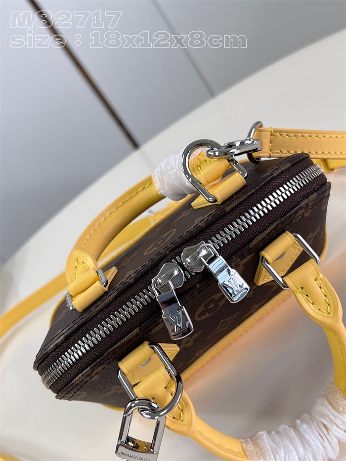 Louis Vuitton Nano Alma Monogram Canvas M82717 Yellow High