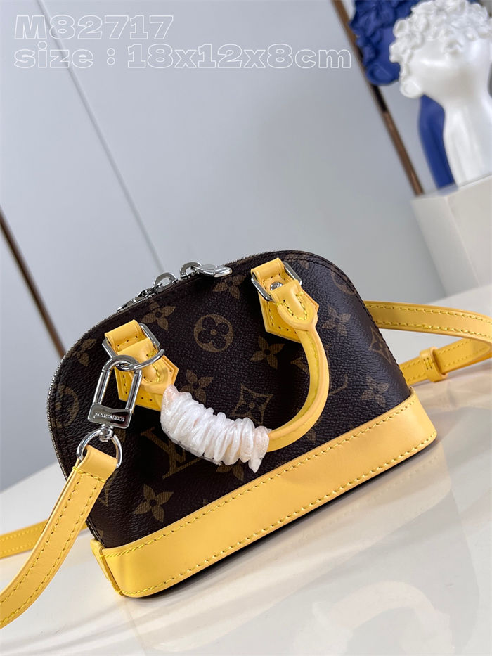 Louis Vuitton Nano Alma Monogram Canvas M82717 Yellow High