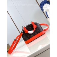 Louis Vuitton Nano Alma Monogram Canvas M82717 Orange High