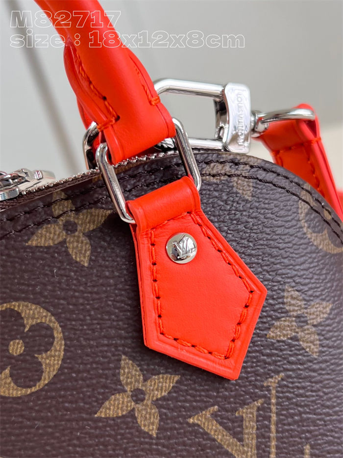 Louis Vuitton Nano Alma Monogram Canvas M82717 Orange High