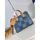 Louis Vuitton Speedy Bandouliere 25 Bag Damier Denim N40700 High