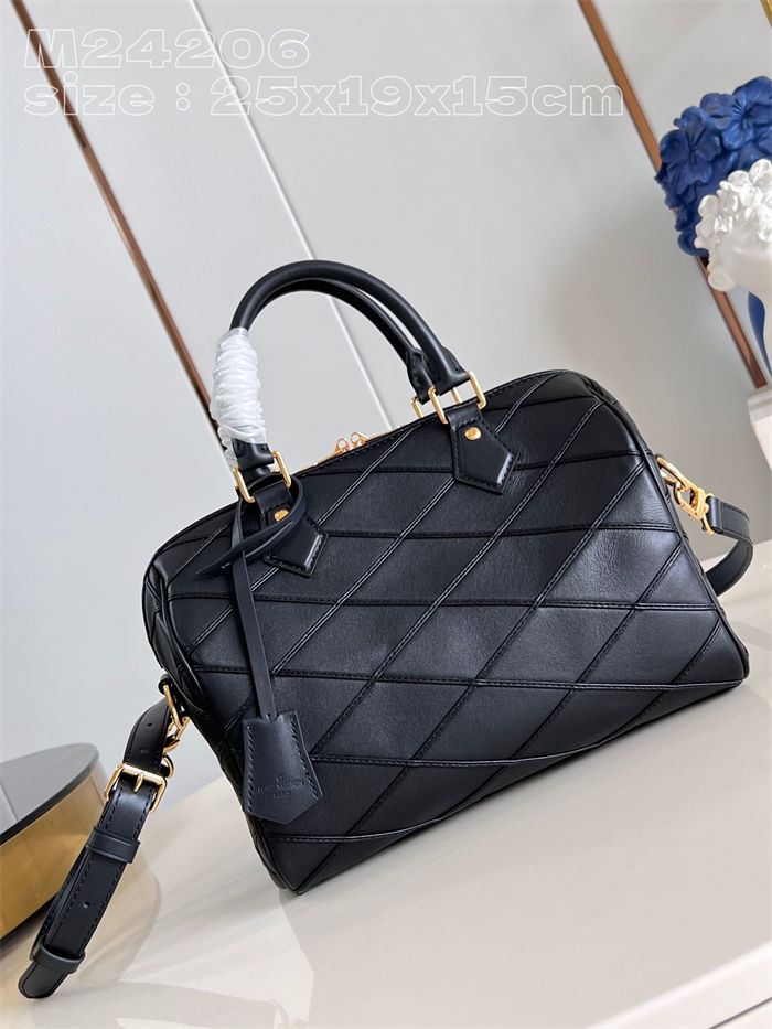 Louis Vuitton Speedy Bandouliere 25 Bag Lambskin M24206 High