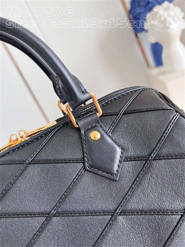 Louis Vuitton Speedy Bandouliere 25 Bag Lambskin M24206 High