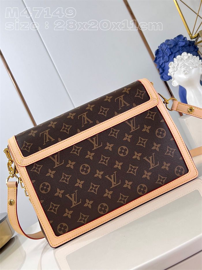 Louis Vuitton Dauphine Soft GM Monogram coated canvas M47149 High