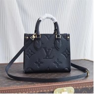 Louis Vuitton OnTheGo BB Monogram Empreinte cowhide leather M46993 High