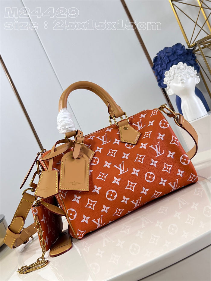 Louis Vuitton Speedy P9 Bandoulière 25 Soft calfskin M24429 High