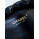 Chanel 22 MINI HANDBAG Shiny Calfskin Black & Gold-Tone Metal AS3980 High