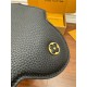 Louis Vuitton CAPUCINES MM Taurillon Leather Black M54663 Top