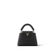 Louis Vuitton CAPUCINES MINI Taurillon Leather Black M56071 Top