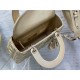 SMALL LADY Dior MY ABCDior BAG Cannage Lambskin Iridescent Metallic Gold-Tone High