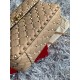 Valentino Spike Medium Bag Lambskin Beige High