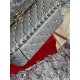 Valentino Spike Medium Bag Lambskin Pale Blue High