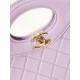 Chanel 31 SHOPPING BAG Mini AS4133 Shiny Lambskin & Gold-Tone Metal Lilac A