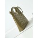 Chanel 31 SHOPPING BAG Large AS1010 Calfskin & Gold-Tone Metal Green A