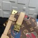 Louis Vuitton Side Trunk MM Monogram coated canvas M47085 High