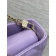 LADY D-JOY BAG MEDIUM Cannage Lambskin Lilac High