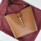 Gucci MEDIUM BUCKET SHOULDER BAG Leather 782904 Brown High