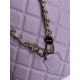 Chanel Mini Backpack Grained Calfskin Gold-Tone Metal AP3753 Purple High