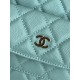 Chanel Mini Backpack Grained Calfskin Gold-Tone Metal AP3753 Mint High