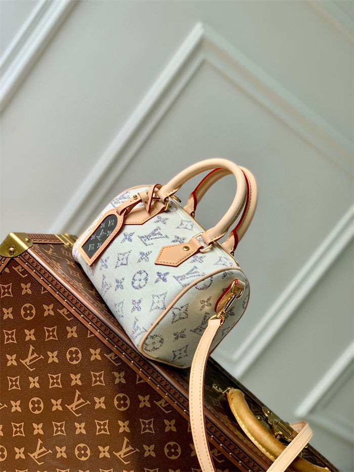 Louis Vuitton SPEEDY BANDOULIÈRE 20 Monogram jacquard fabric Multicolor Beige M24709 High