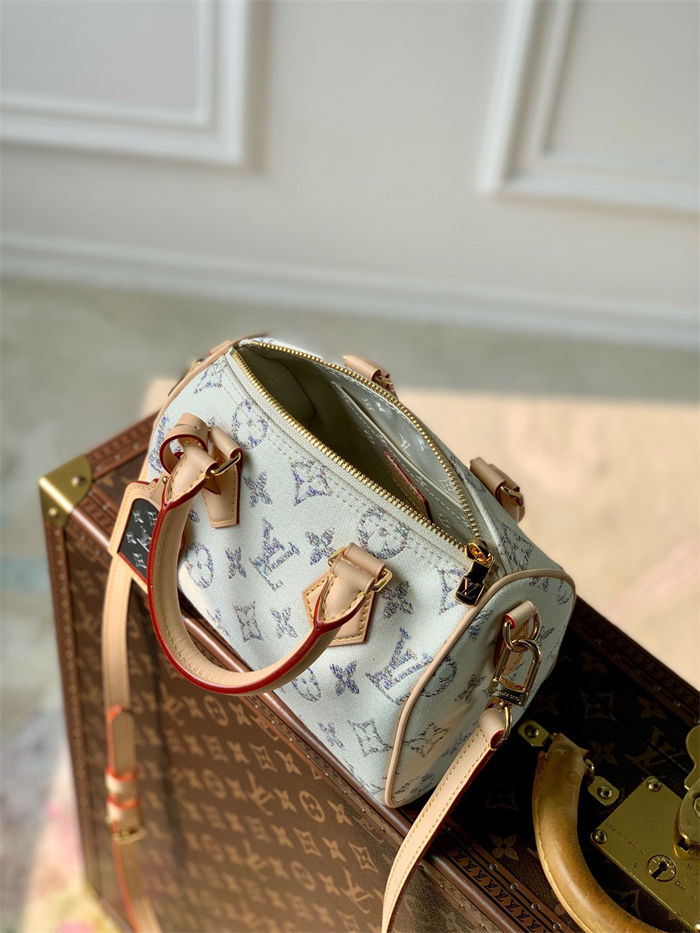 Louis Vuitton SPEEDY BANDOULIÈRE 20 Monogram jacquard fabric Multicolor Beige M24709 High