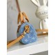 Louis Vuitton NANO SPEEDY Monogram Denim Sky Blue Denim M11212 High