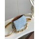 Louis Vuitton COUSSIN BB Monogram Denim Sky Blue Denim M11401 High