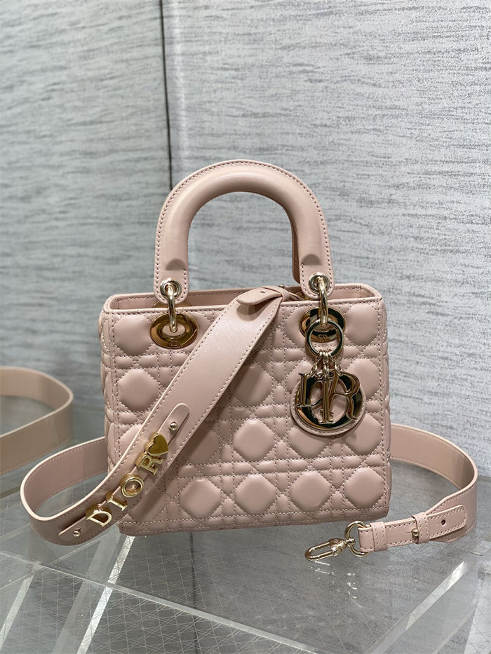 SMALL LADY Dior MY ABCDior BAG Cannage Lambskin High