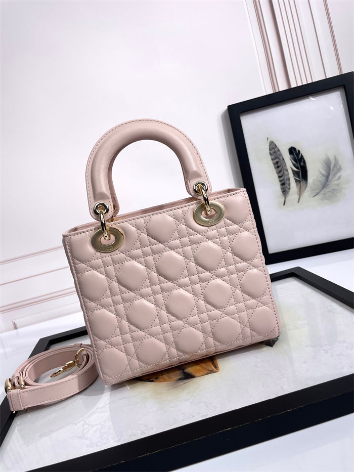 SMALL LADY Dior MY ABCDior BAG Cannage Lambskin Resin High