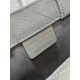 MINI Dior BOOK TOTE Macrocannage Calfskin High