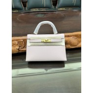 Hermes Kelly Mini II Bag Epsom Leather In Rose Sheherazade CTN High