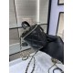 Chanel SMALL VANITY WITH CHAIN AP2198 Lambskin & Gold-Tone Metal Black High