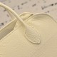 The Row Soft Margaux 11 Bag in Grained Calfskin White High