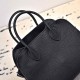 The Row Soft Margaux 12 Bag in Grained Calfskin Black High