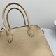 The Row Soft Margaux 13 Bag in Grained Calfskin Beige High