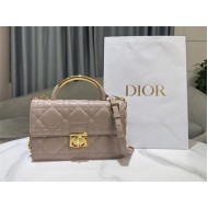 Dior Ange Medium Bag Macrocannage Calfskin High