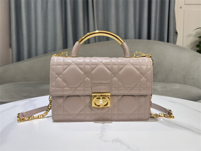 Dior Ange Medium Bag Macrocannage Calfskin High