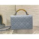 Dior Ange Medium Bag Macrocannage Calfskin High