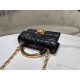 Dior Ange Mini Bag Macrocannage Calfskin High