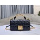 Dior Ange Mini Bag Macrocannage Calfskin High