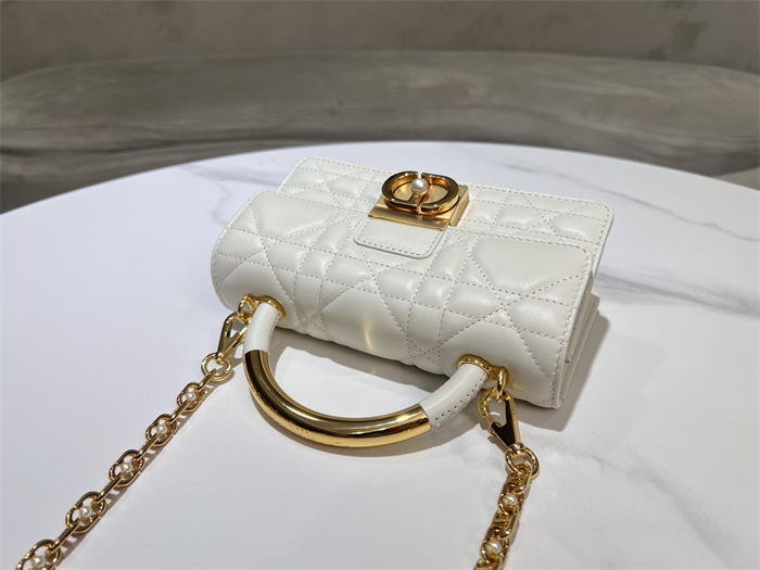 Dior Ange Mini Bag Macrocannage Calfskin High